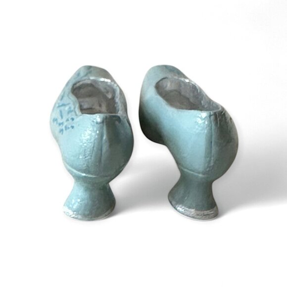 Vintage A pair of Miniature Metal Pumps, Philippe Model, from 80s,‎ very rare - Picture 6 of 9